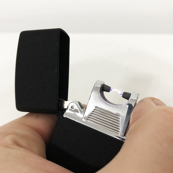 Запальничка перезаряджається USB-215, Електро запальничка для сигарет на зарядці CQ-67 Львів - фото 2