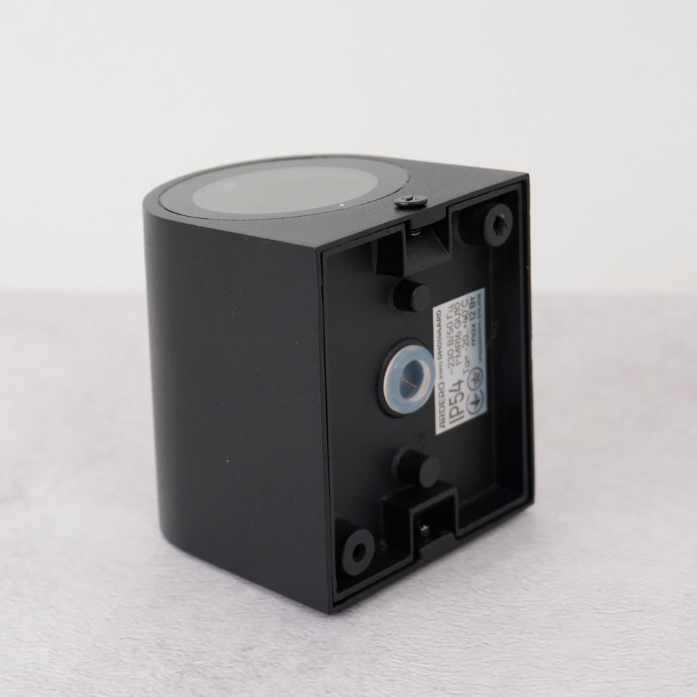 Архітектурний накладний світильник Ardero DH0144ARD RONDO під лампу чорний Харків - фото 3