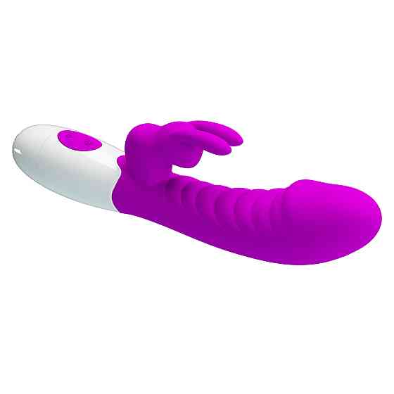 Вибратор - Pretty Love Naughty Bunny Vibrator Purple Sex Aura Киев