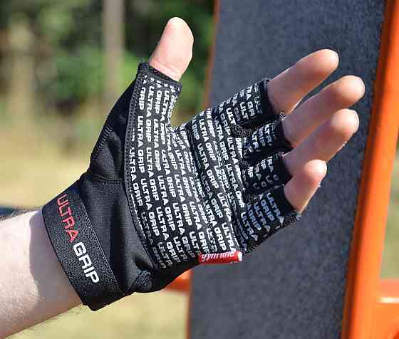 Рукавички для фітнесу Power System PS-2400 Ultra Grip Black M Каменское