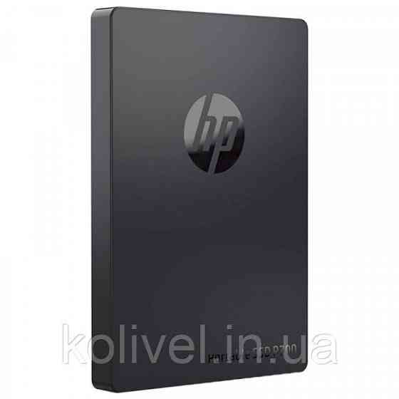 SSD external, USB 3.1 Gen2 Type-C 256Gb, HP P700, TLC, Black, чорний, Retail (5MS28AA) Киев