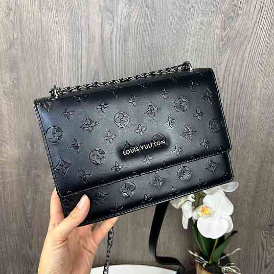 Стильна жіноча міні сумка на плече з тисненням стиль Louis Vuitton ( 29531 ) Харьков