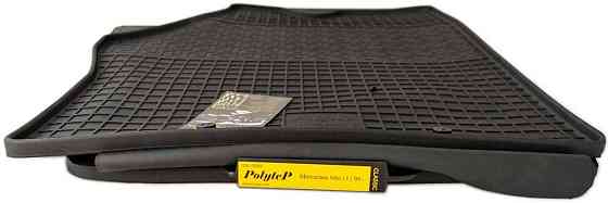 Гумові килимки Polytep в салон Mercedes Vito W638 (I покоління) 1995–2003, комплект 3 шт Київ