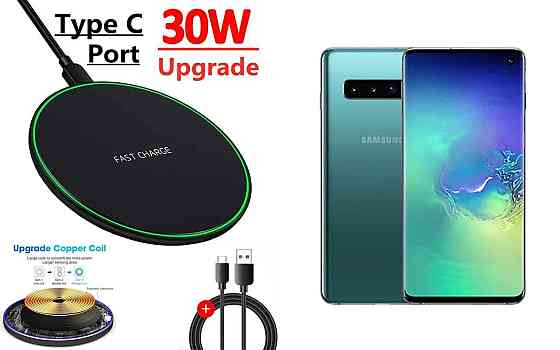 Беспроводное зарядное устройство Copper до 30W для Motorola Moto G75, USB-C, LED Киев
