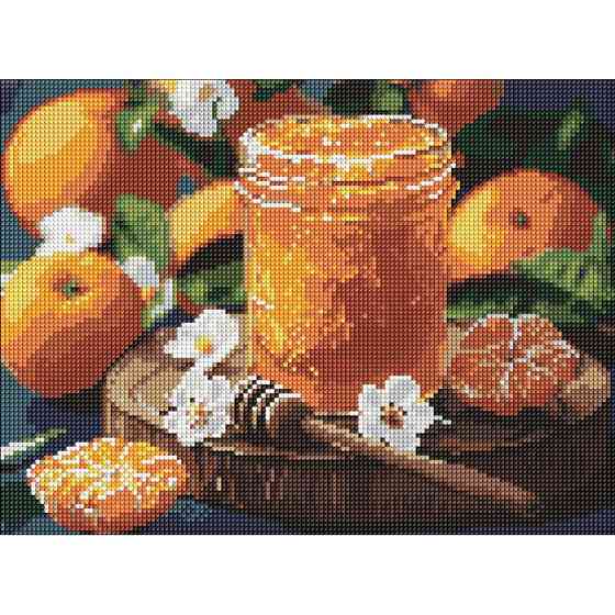 Алмазна мозаїка "Мандаринове варення" ©art_selena_ua AMO8128, 30х40 см Вінниця