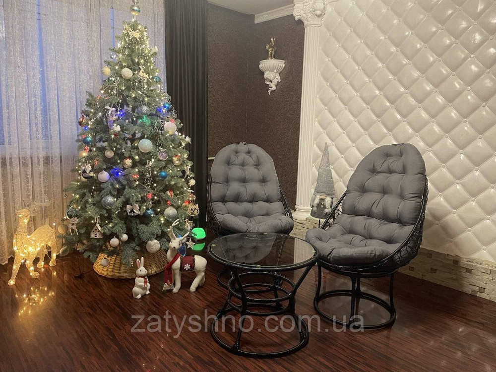 Балконні меблі з 2 кріслами та журнальним столом Київ - фото 8