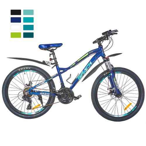 Велосипед SPARK HUNTER (колеса - 24", алюмінієва рама - 14") (Безкоштовна доставка Новою Поштою) Харків