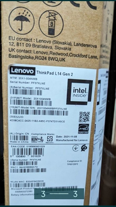 Ноутбук: Think Pad L24 GEN 2. Киев - изображение 3