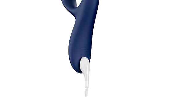 Смарт вибратор-кролик We-Vibe Nova Midnight Blue, эргономичный, регулируемый угол наклона ствола Sex Aura Киев