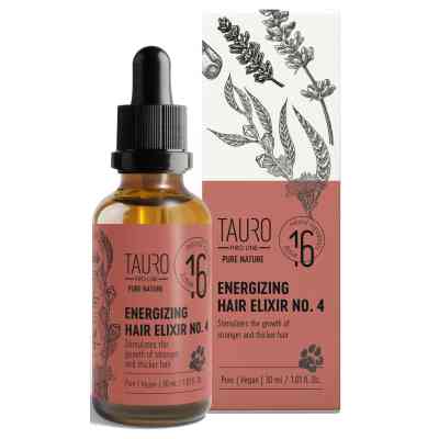 Ефірне масло для тварин Tauro Pro Line Energizing Hair Elixir № 4 для стимуляції росту шерсті 30 мл (TPL47411) Вінниця