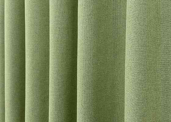 Преміум шторна тканина blackout 100%, двостороння, колекція “ASHEN NIGHT” колір оливковий 1841ш Київ