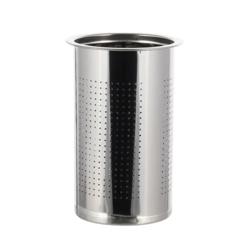 Заварник 1000мл зі з'ємним ситечком скло/нержавіюча сталь 0777M KAMILLE Житомир - фото 7