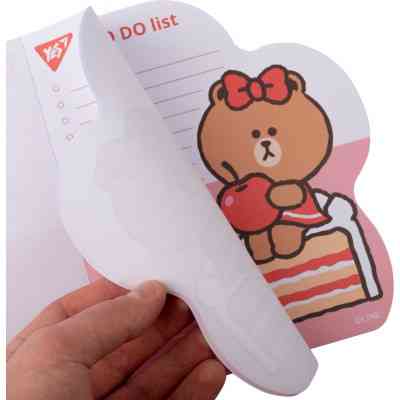 Бумага для заметок Yes To Do Line Friends girl планшет с магнитом, блок 52 листа (170326) Винница
