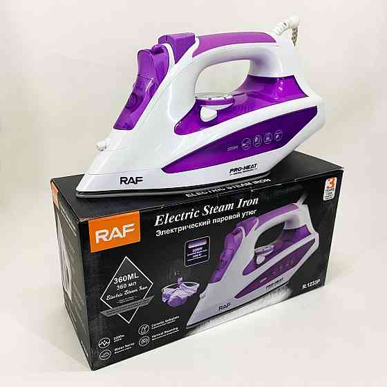 Утюг керамический антипригарный RAF, Утюг для глажки стрелок на брюках Электрический для глажки MP-56 Львов