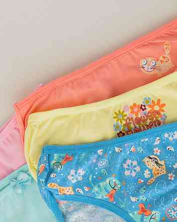 Набор детских трусиков на девочку 5 шт Nicoletta 540012 2-3 Киев