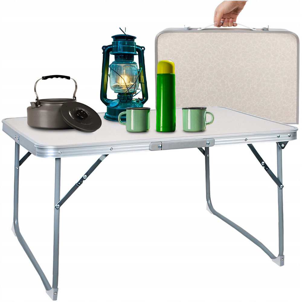 Туристичний стіл кемпінговий складаний до 15 кг 60х40 см Trizand (23428) Нововолинськ - фото 1