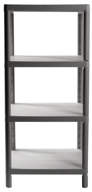Етажерка 4-х ярусна Violet House 6030 Olympic GREY 27х42х95 см (7040712) Київ - фото 2