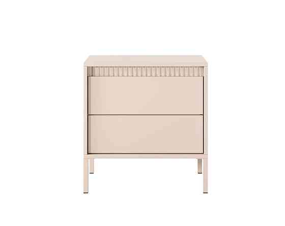 Тумба прикроватная Perfect Home Сенсо / Senso 2S/53 с 2 ящиками Беж (PFH-092035) Днепр
