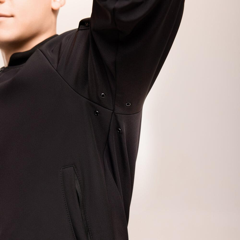 Бомбер Pobedov Thunder Чорний XL OWbb3 167XLba Київ - фото 9