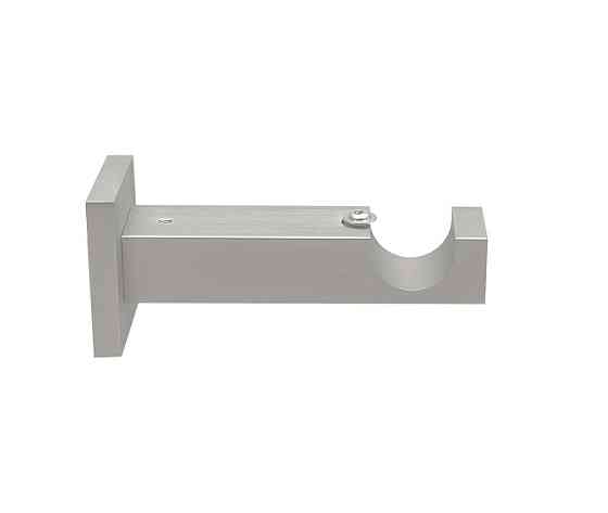 Карниз Orvit Одеон металевий однорядний техно гладка труба кільце металеве Сатин 25 мм 160 см (00-00026285) Львов