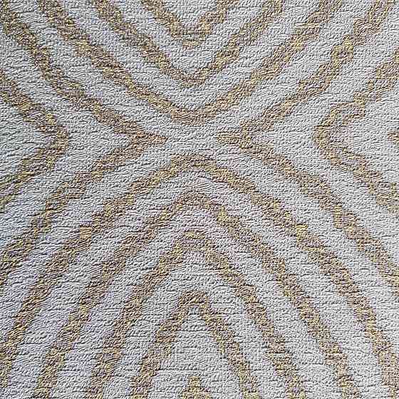 Шпалери метрові вінілові на флізелін 24 Carati Cristiana Masi абстракція смуги золотисті хвилі на рожевому 3д Київ