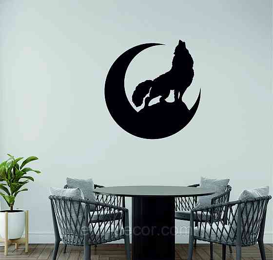 Декоративное настенное Панно «Волк», Декор на стену Киев