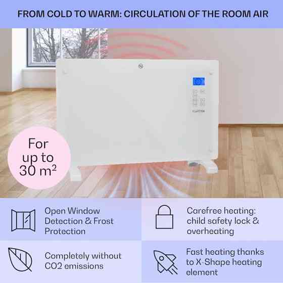 Б/У Обогреватель Klarstein Norderney из Германии Днепр