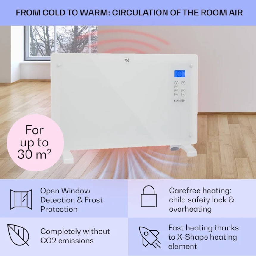 Б/У Обогреватель Klarstein Norderney из Германии Днепр - изображение 5