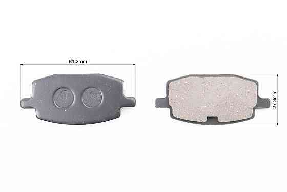 Гальмівні колодки (дискові) Yamaha JOG2/BWS/Axis/ARTISTIC/APRIO; Viper WIND; WUYANG-WY 50; LIFAN-LF 50; к-кт Київ