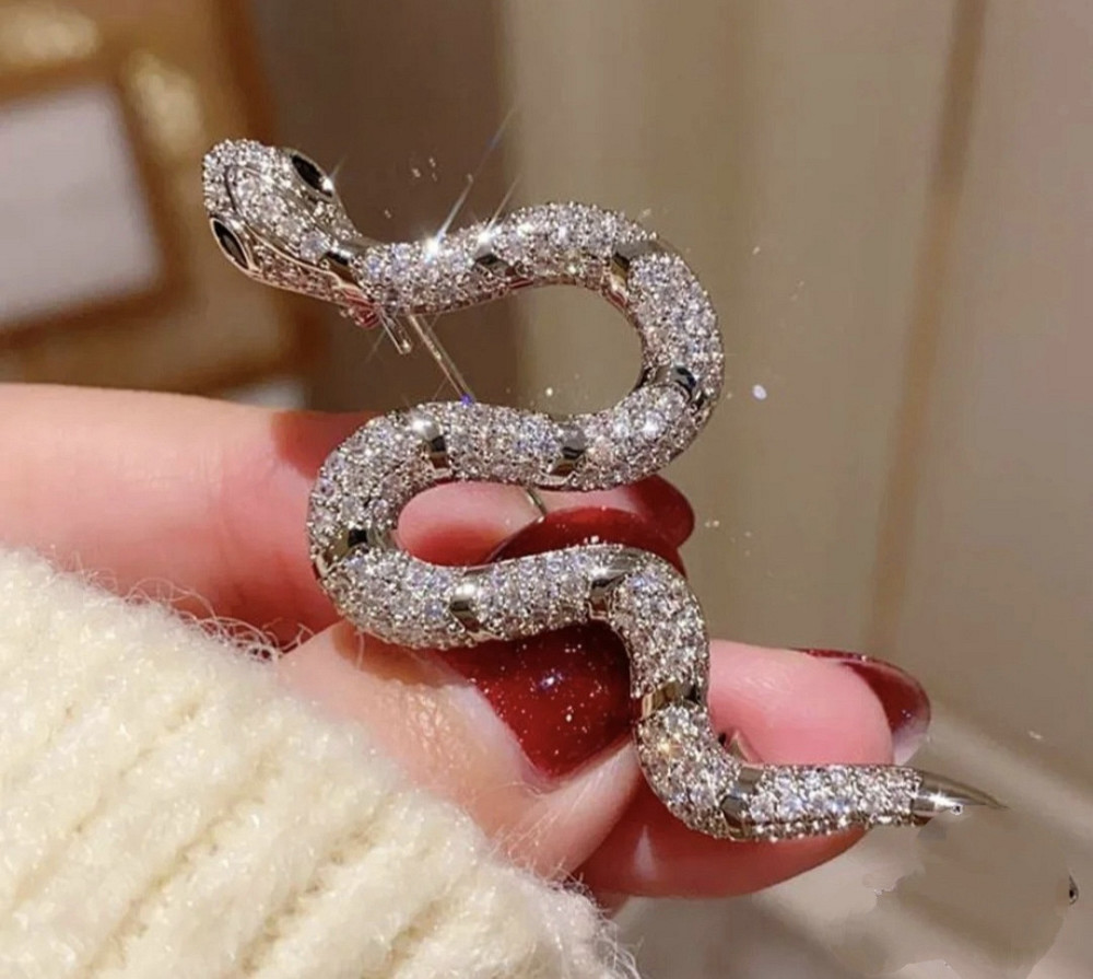 Брошка "Змія" Сміла - фото 1