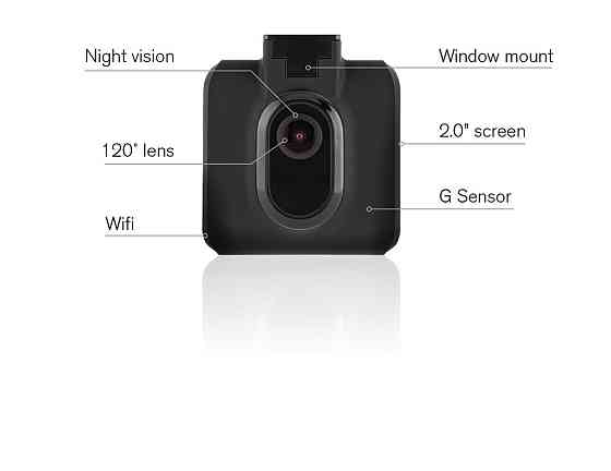 Видеорегистратор автомобильный RING RDC10 с дисплеем, ночное видение, Wi-Fi Харьков