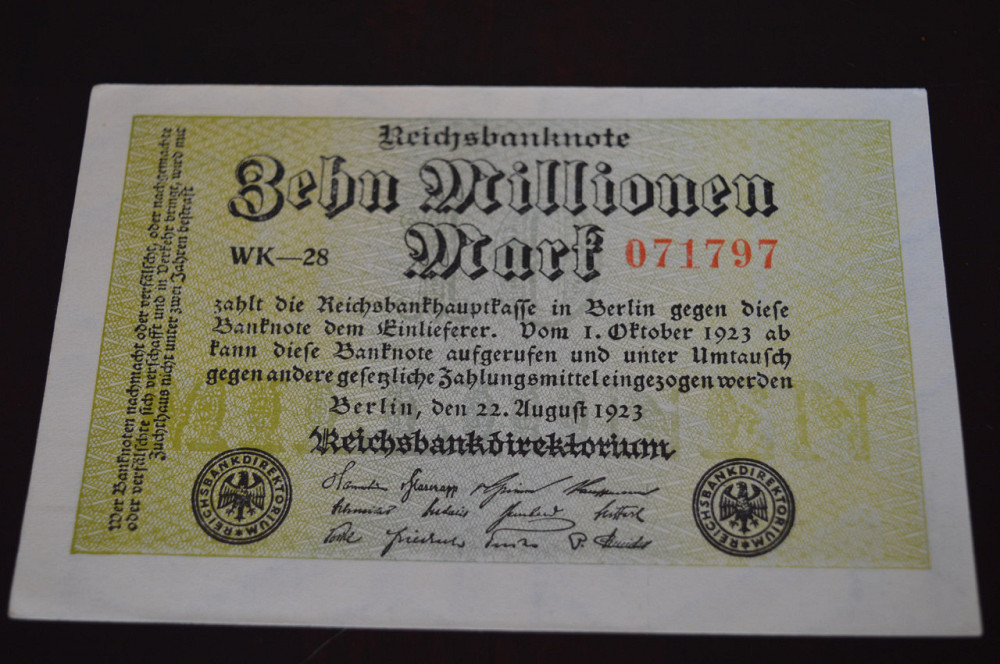 Германия, 10000000 марок (10 миллионов), 1923 г (071797) Полтава - изображение 1