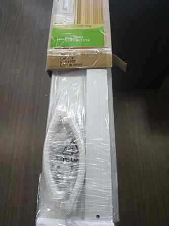 Ширма-гармошка міжкімнатна No15 Білий 820х2030х0,6 мм розсувна пластикова глуха Дніпро