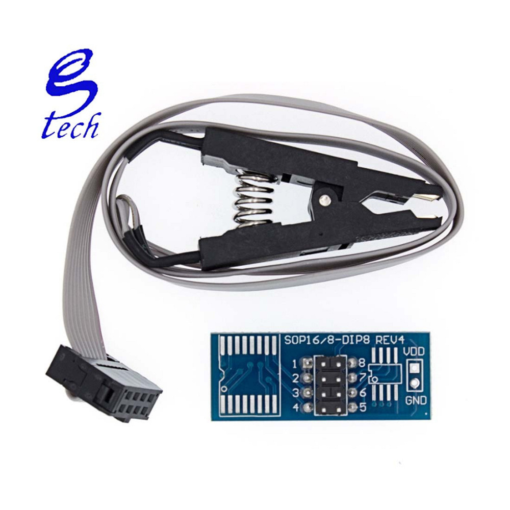 Адаптер-зажим SOIC8 для USB программатора микросхем Киев - изображение 2