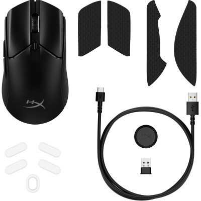 Мышка HyperX Pulsefire Haste 2 Wireless Black (6N0B0AA) Винница - изображение 3