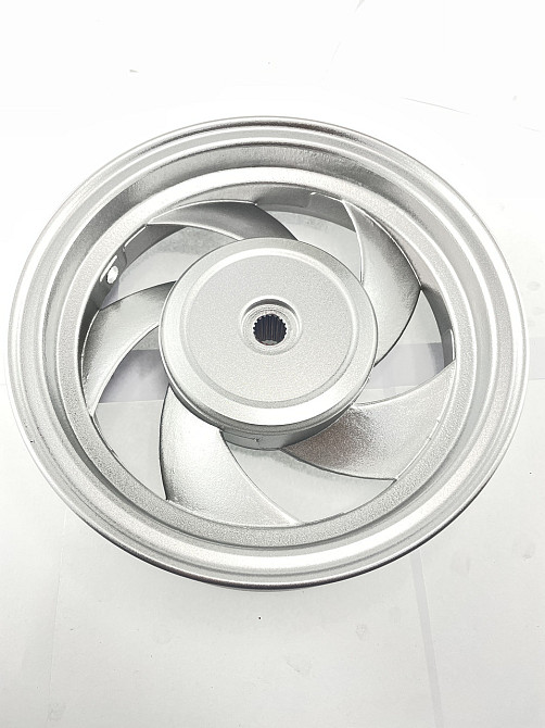 Диск колеса 2,50*10 (зад, барабан) (легкосплавний, 19 шліців) -2 Мукачево - фото 1