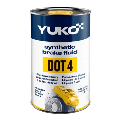 Тормозная жидкость Yuko ДОТ-4 0,455кг (4823110403297) Винница - изображение 1