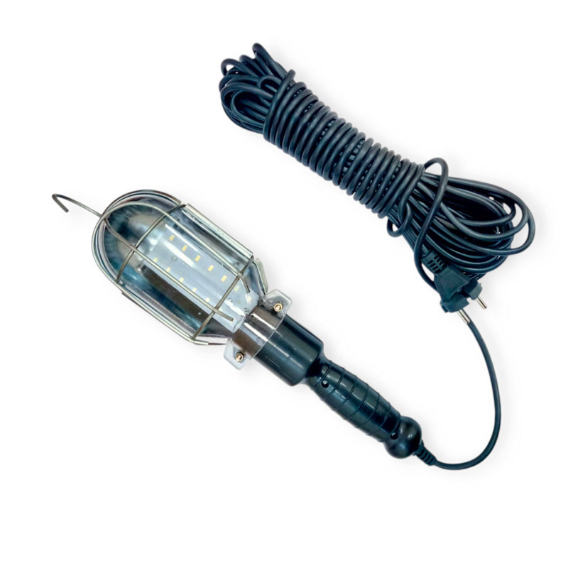 Фонарь-переноска 14 led 220В, 20 м, крючок, 630 lm Стандарт диодный Мукачево - изображение 1