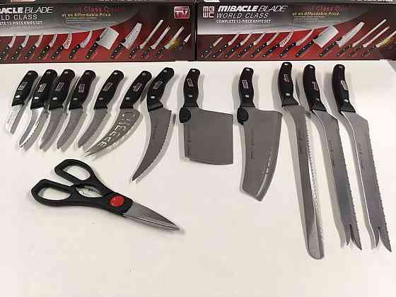 Набір ножів Miracle bland 13 in 1 ART-4361/1305 (20 шт./яский) Київ
