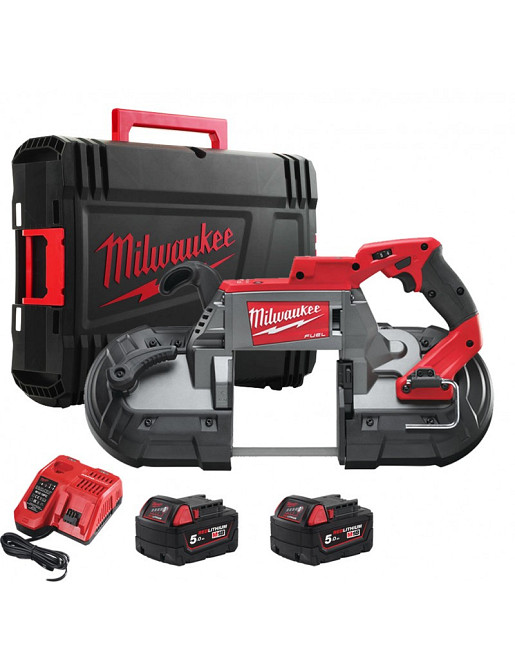 Стрічкова пила MILWAUKEE M18 FUEL CBS125-502C по металу 4933448195 (+ заряд.пристрій, 2 акум., полот Одеса - фото 2