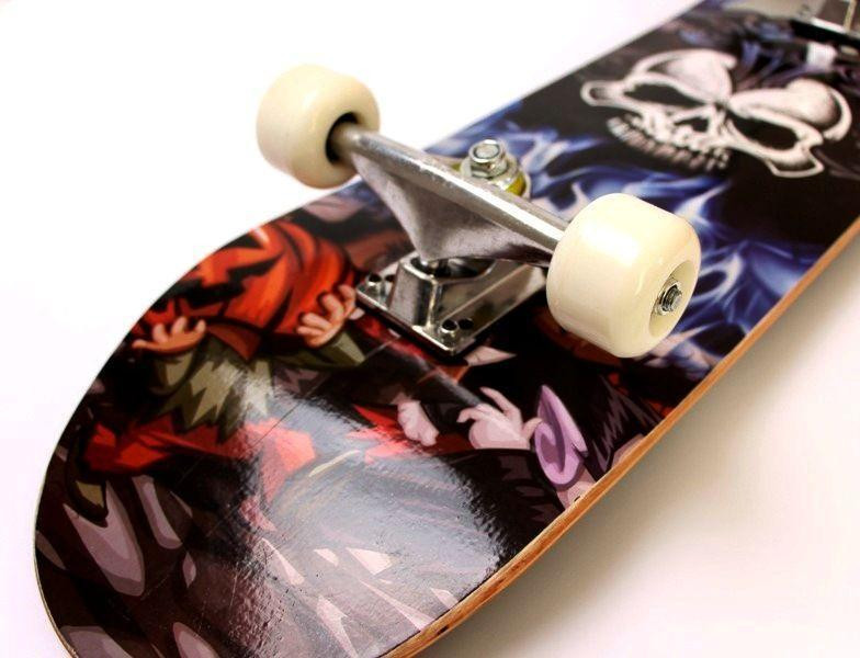 Скейт "Skull" із захистом у комплекті. Навантаження до 85 кг Одеса - фото 4