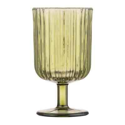 Набор бокалов Ardesto 300мл, 2шт, скло, зелений (AR2630GGR) Винница