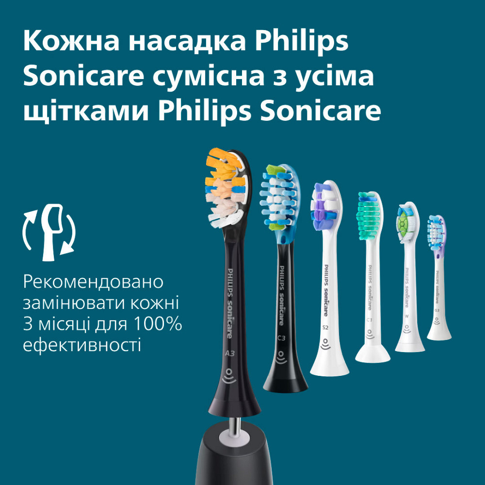 Зубна електрощітка Philips HX7101/01 ( Black ) Харьков - изображение 19