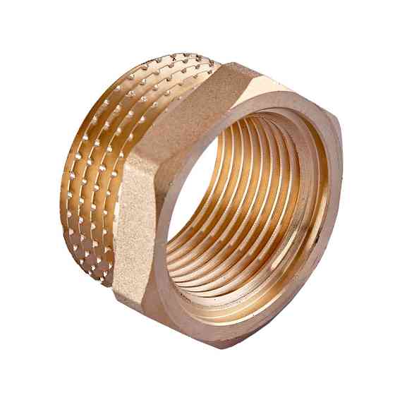 Футорка Koer KF.F0610.WN - 1"x1/2" без нікелю (MX1536) Київ