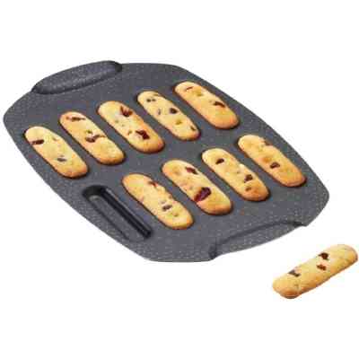 Форма для випікання Tefal PerfectBake, 10 форм, прямокутний 21х29см, алюміній, коричневий (J5734302) Вінниця