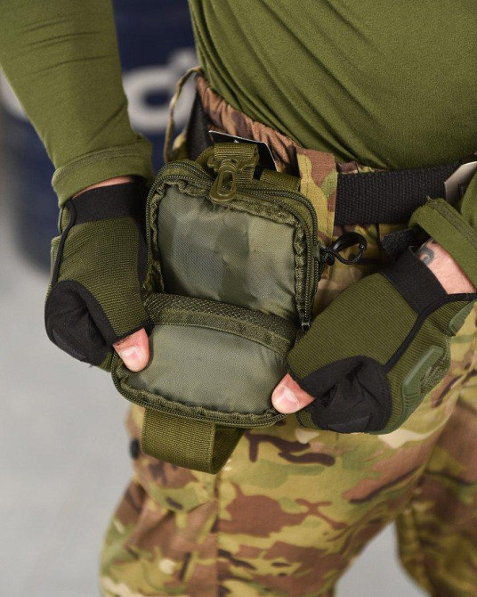 Подсумок тактический SILVER KNIGHT ULTIMATUM олива ОН4822 Одесса - изображение 2