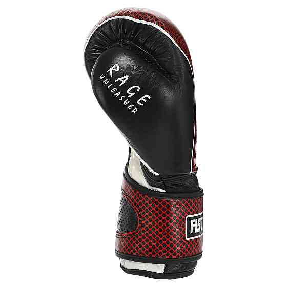 Перчатки боксерские кожаные FISTRAGE VL-4143 10,12,14 унций цвета в ассортименте Для бокса и единоборств Киев