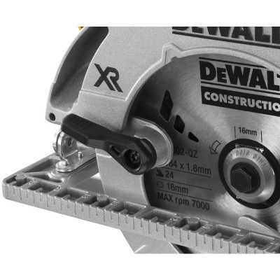 Дисковая пила DeWALT 18В XR Li-Ion, диск 184х16 мм, 3.6 кг, TSTAK (без АКБ и ЗУ) (DCS572NT) Винница - изображение 6