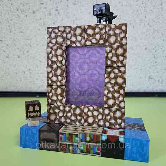 Конструктор магнітний майнкрафт 33 кубики магнітні блоки портал Dream World LZCK 046 Хмельницький