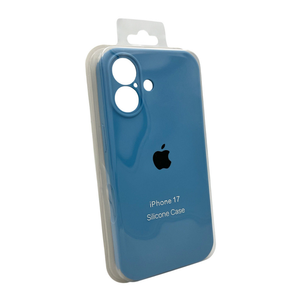 Чохол для смартфона Silicone Full Case AA Camera Protect for Apple iPhone 17 49,Cornflower Київ - фото 2